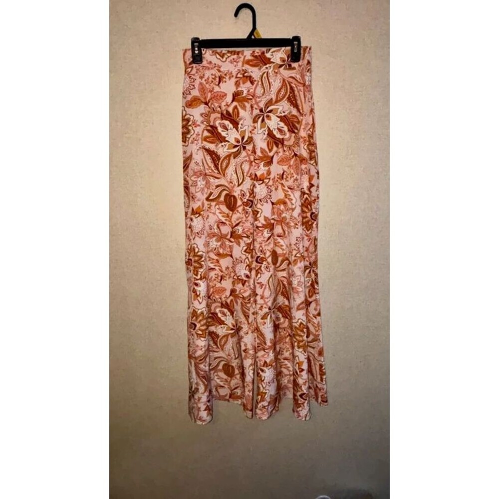 Vintage Style Wide Leg Pants - High Rise
